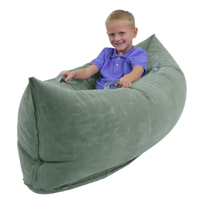 Abilitations Inflatable PeaPod Junior, 48 Inches, Vinyl, Green