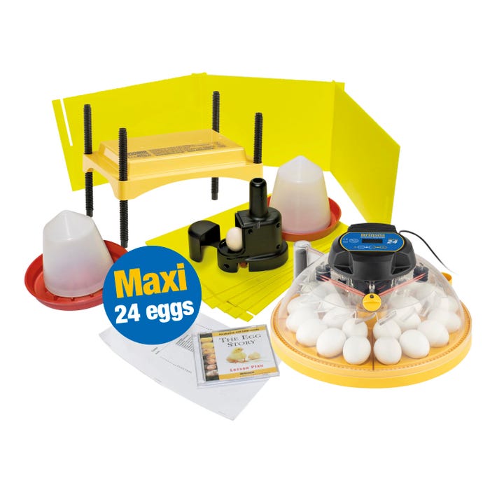 Brinsea Maxi 24 Advance Fully Digital 24 Egg Incubator Classroom Pack
