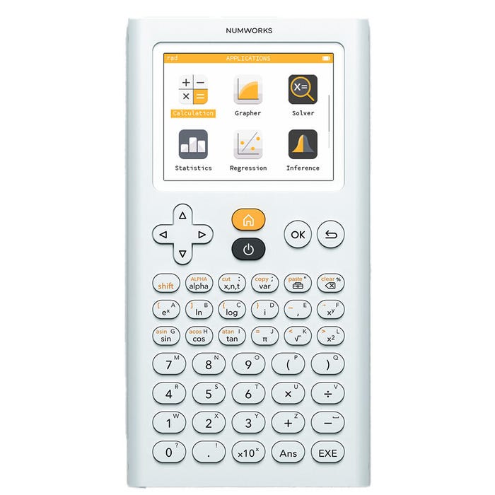 NumWorks Graphing Calculator with Apps