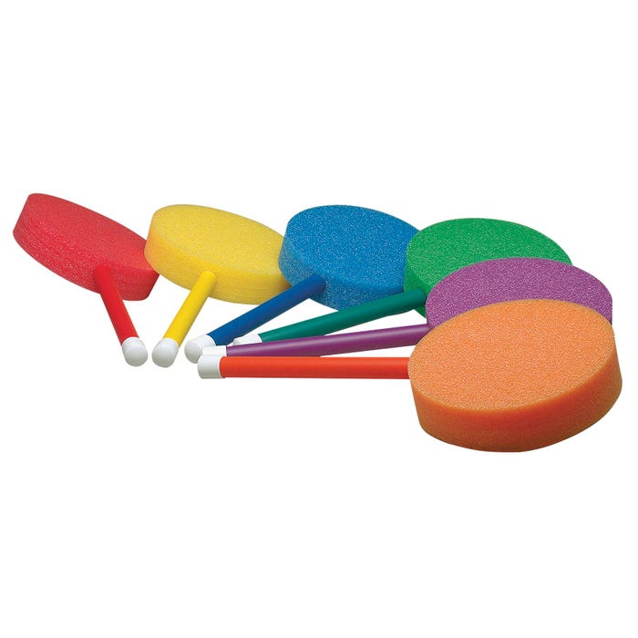 Pull-Buoy Racquetball Lollipop Paddles, Set of 6