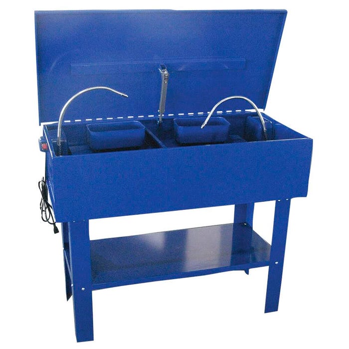 Aqueous Duel Basin Parts Washer, 40 Gallon