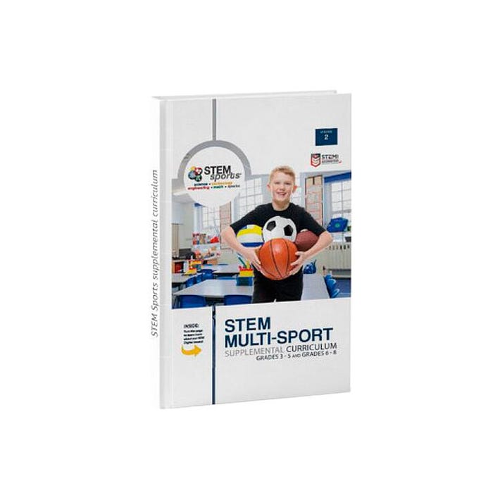 STEM Sports Original Multi-Sport Curriculum Manual Only, Grades 3 to 5 & 6 to 8