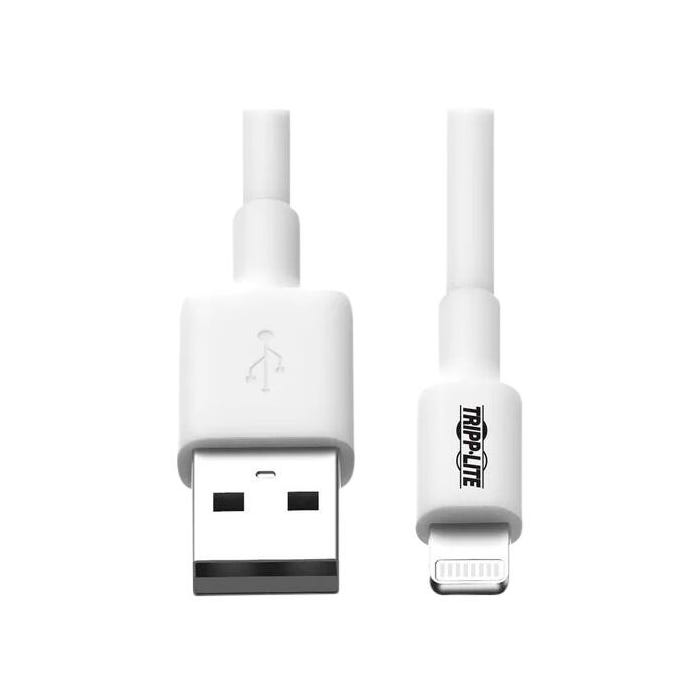 Tripp Lite USB-A to Lightning Syncing/Charging Cable (M/M), White