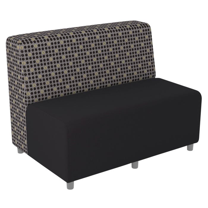 Classroom Select Soft Seating NeoLounge Armless Loveseat, 2 Color, 45 x 31 x 35 Inches