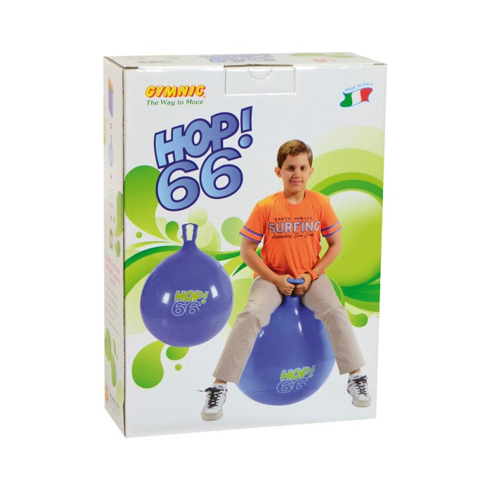 Gymnic Giant Hop 66 Spring Ball, Blue