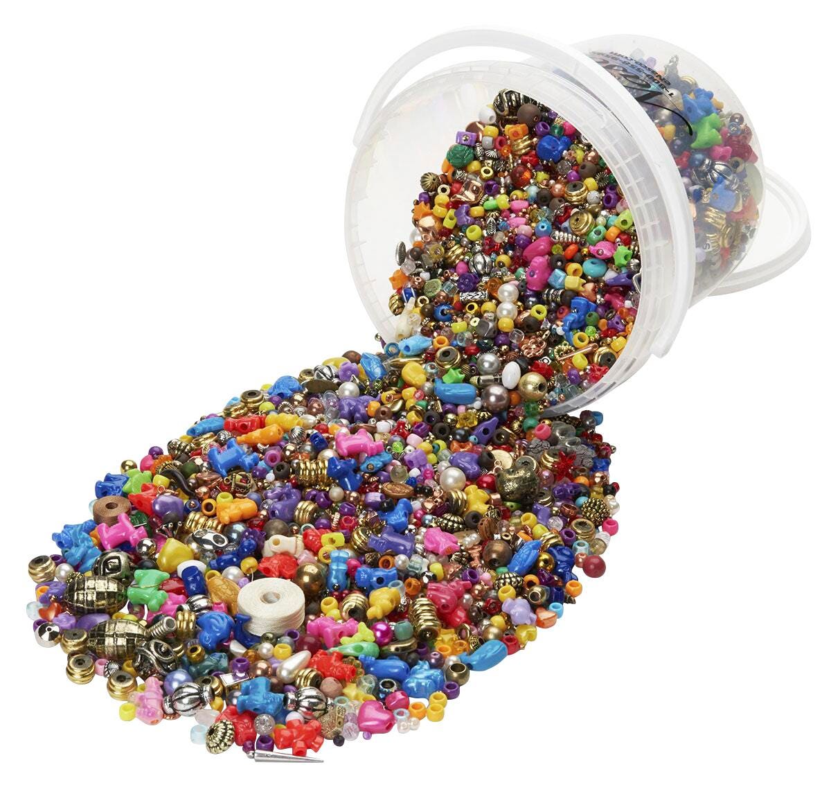 Image for Nasco Bucket O’ Beads and Charms from School Specialty