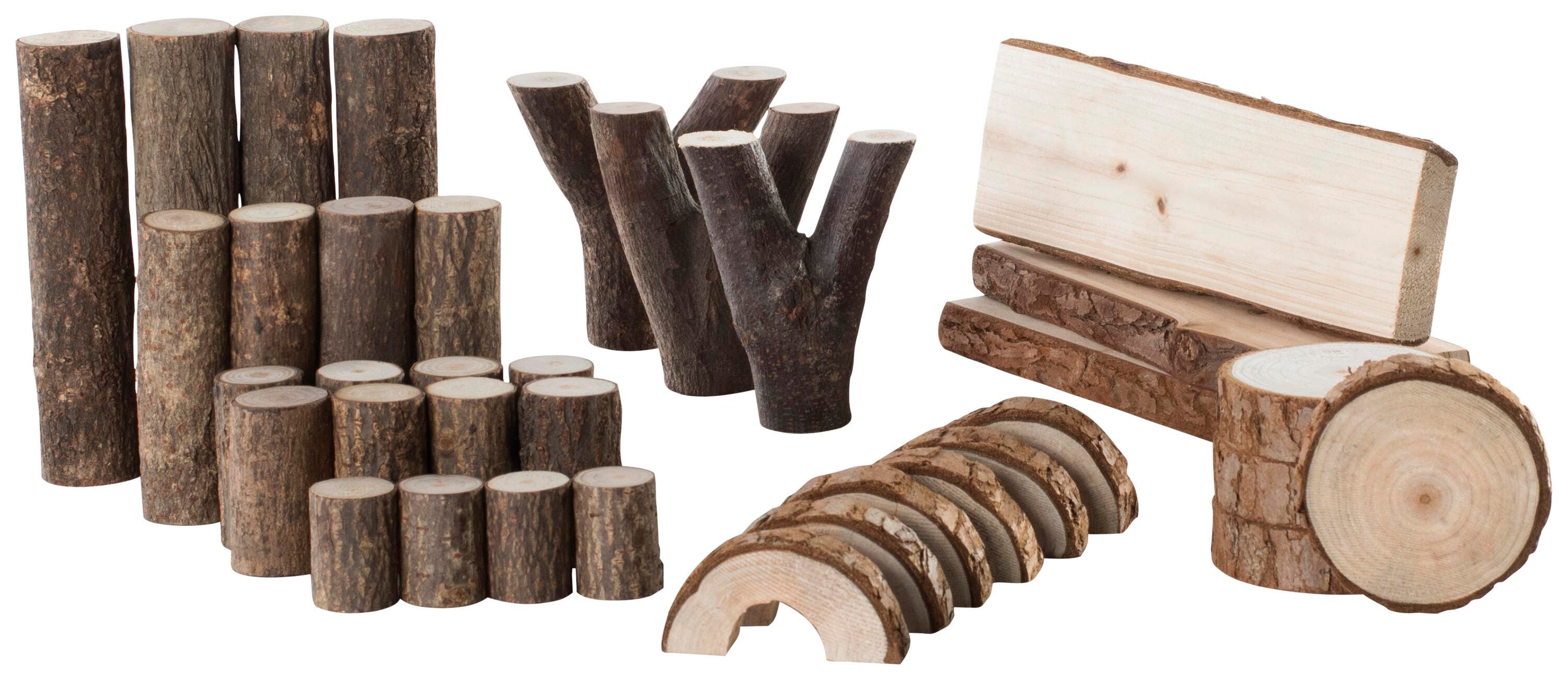 Guidecraft Branch Blocks, Assorted Sizes, 36 Pieces and 10 Cards 2024293