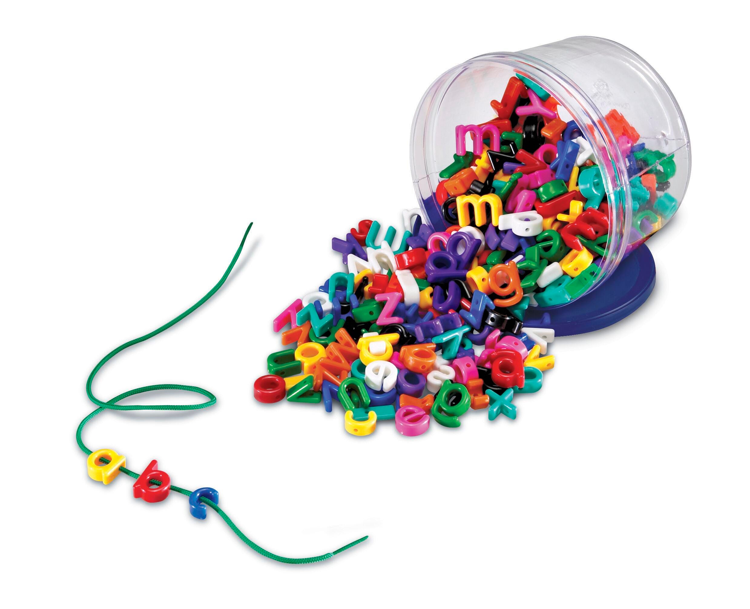 Image for Learning Resources Lowercase Lacing Alphabet Kit, 275 Pieces from School Specialty