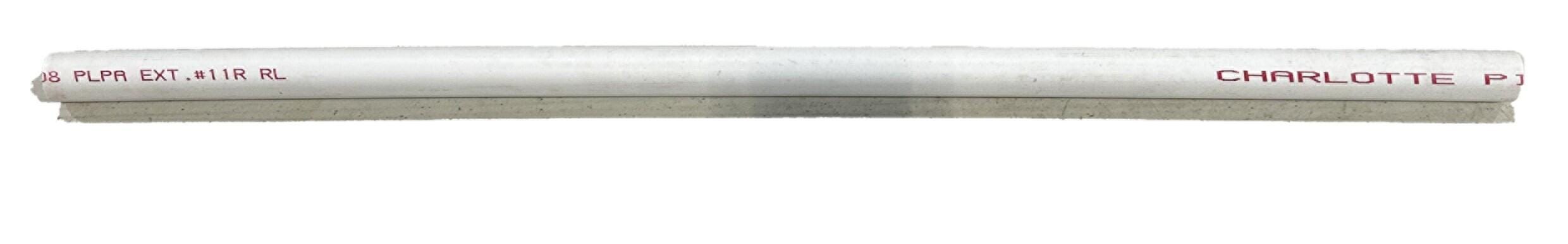 Pipe PVC, 24" length x 1/2" diameter, white 2155308