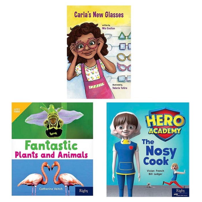 Achieve It! Guided Reading Class Pack Book Collection, Reading Levels I & J, Grade 1, Set of 96