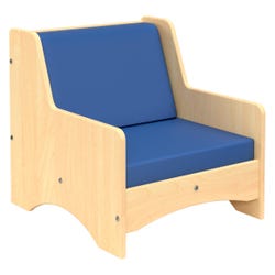 Childcraft Family Living Room Toddler Chair, 17-3/4 x 19-3/4 x 18 Inches, Blue