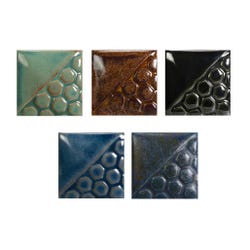 Mayco Elements Glaze, Pint, Assorted Colors, Set of 5