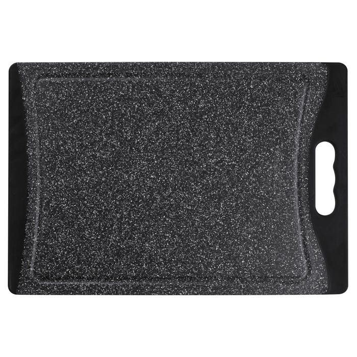 Cuisinart 14 Inch Marbled Polymer Cutting Board with Black Trim