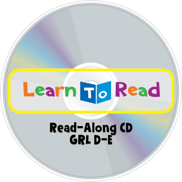 Creative Teaching Press Learn to Read-Along CD, Level D to E, Books Not Included