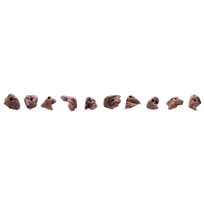Everlast Groperz Realistic Rock Hand Holds, Set of 10