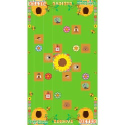 Geyer Instructional BrainStorm STEM Education Robotics Activity Mat: Beehive, 80 x 44-3/4 Inches 2132295