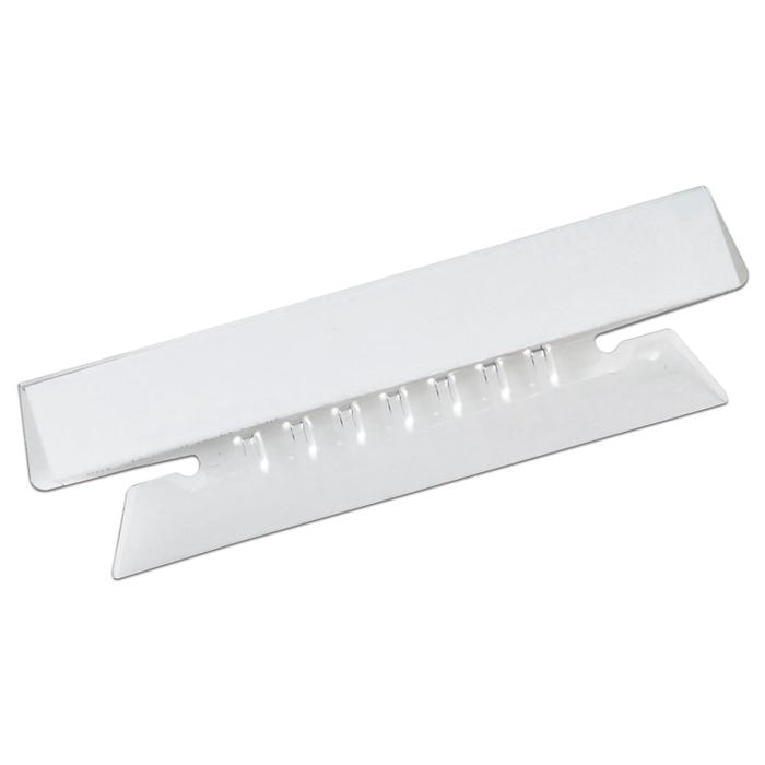 Pendaflex Oxford Plastic 1/3 Cut Hanging File Tab, 3-1/2 Inches, Clear, Pack of 25