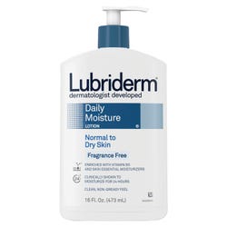 Lubriderm Fragrance Free Daily Moisture Lotion, 16 oz, Item Number 1599978