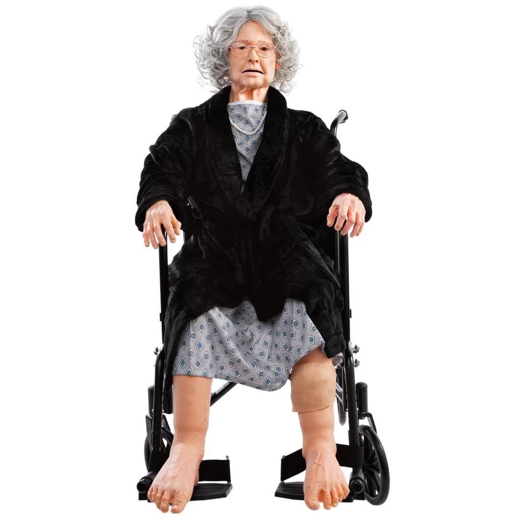 TERi Elderly Auscultation Trainer 2.0 without iPad, Light Skin Tone