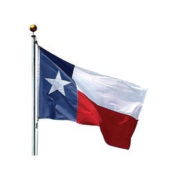 Annin Texas State Flag, Polyester, Tough-Tex, Outdoor, 3 x 5 Feet