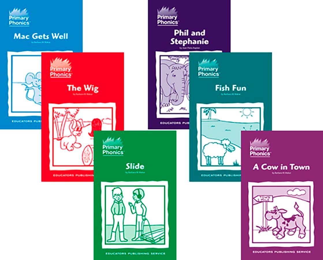 Image for Primary Phonics Complete Storybook Starter Kit, Levels 1 to 6, Set of 80 from School Specialty