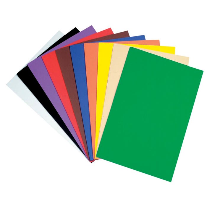WonderFoam Non-Toxic Sheets, 9 x 12 Inches, Assorted Bright Colors, Set of 10
