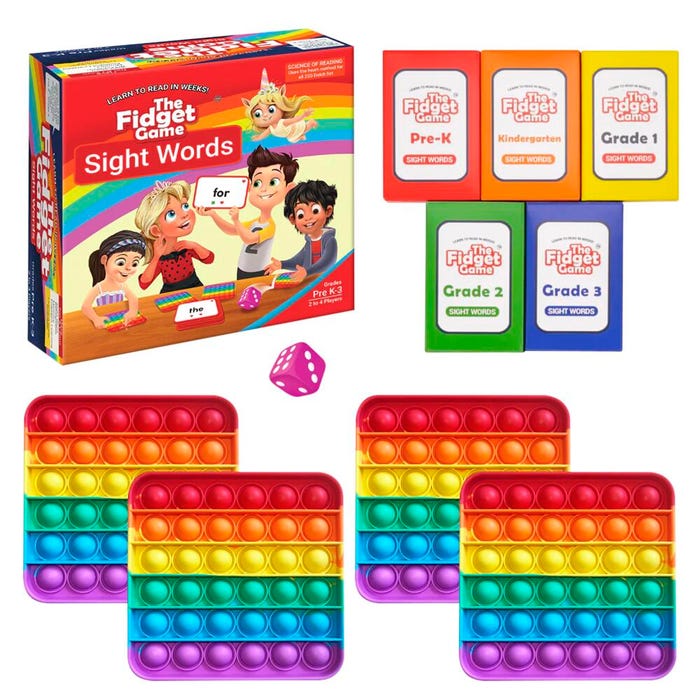 The Fidget Game Sight Words