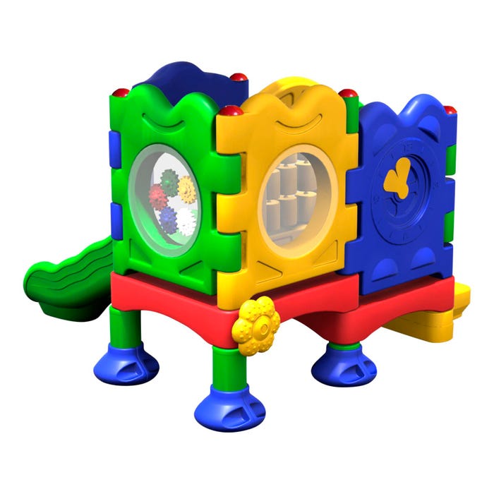 UltraPlay Discovery Center Seedling Without Roof with Anchor Bolt Mounting Kit, Playful Theme
