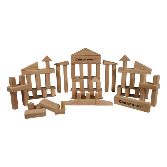 Childcraft Standard Unit Block Set, 80 Pieces