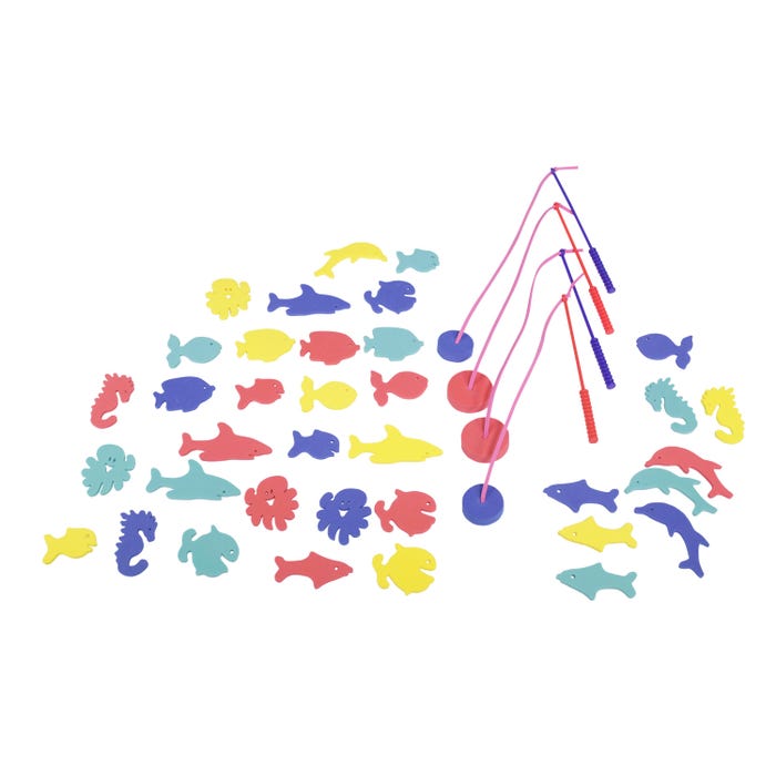 Edushape Fish-N-Fun Game, Set of 56