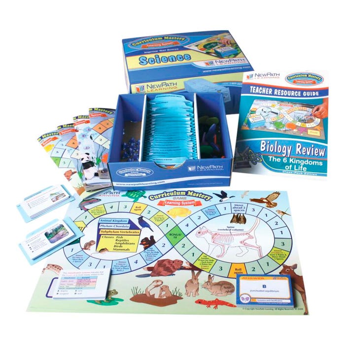 NewPath Learning Six Kingdoms Curriculum Mastery Games Class Pack Edition, Grades 5 to 9