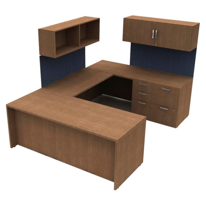 AIS Calibrate Series Admin Desk, 102 x 72 Inches