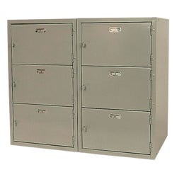Montisa Base Cabinet with 6 Horizontal Lockers 4000453