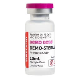 Pocket Nurse Demo Dose Sterile Water for Injection, 10 mL