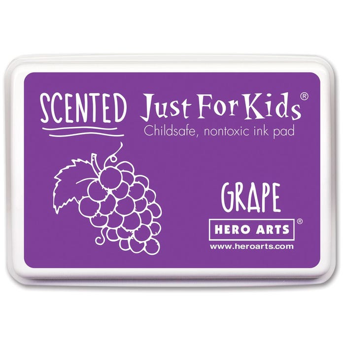 Hero Arts Just for Kids Scented Ink Pad, Grape Scent, Purple