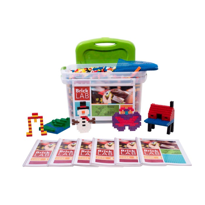 PCS Edventures BrickLAB Core Ultimate Set, 30 Students, Grades 1 to 6