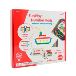 Learning Advantage FunPlay Number Rods, Item Number 2090512