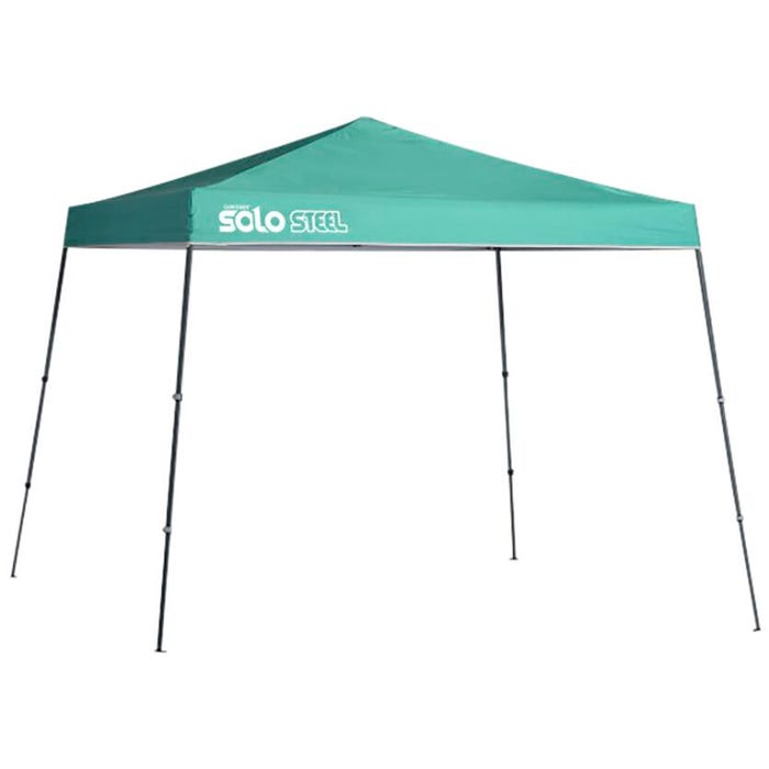 Quik Shade Solo Steel 72 Slant Leg Canopy, 11 x 11 Feet, Turquoise