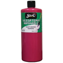 Image for Sax Versatemp Washable Heavy-Bodied Tempera Paint, 1 Quart, Magenta from School Specialty