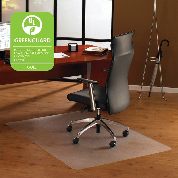 Floortex Chair Mat, 35 x 47 Inches, Clear