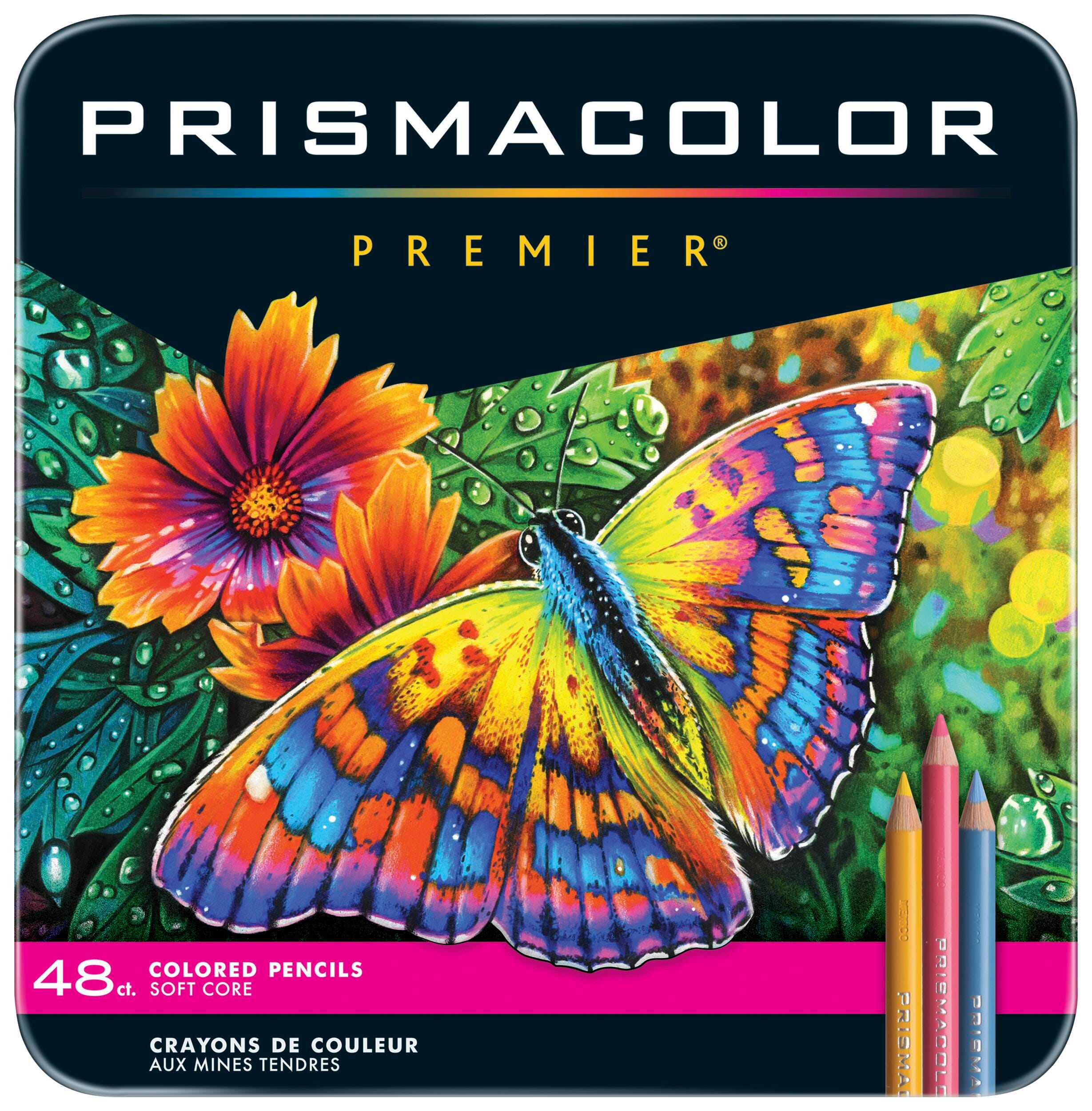 Prismacolor Premier Soft Core Colored Pencil Sets, Assorted Colors, Set of 48 002454