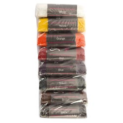 Jack Richeson Semi-Moist Tempera Cake Refill, Assorted Colors, Set of 8
