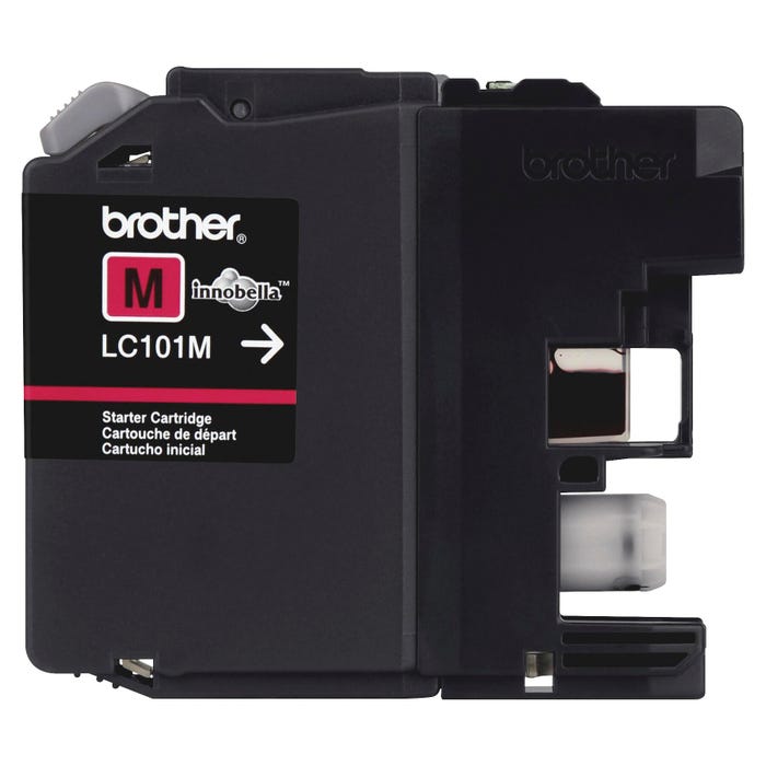 Brother Ink Toner Cartridge, LC101M, Magenta