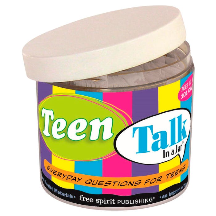 Free Spirit Publishing Teen Talk In a Jar, Ages 13+