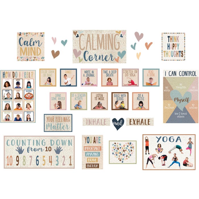Teacher Created Resources Everyone Is Welcome Calming Corner Set