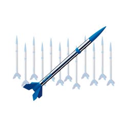 Estes Gnome Rocket, Pack of 12, Item Number 2024770