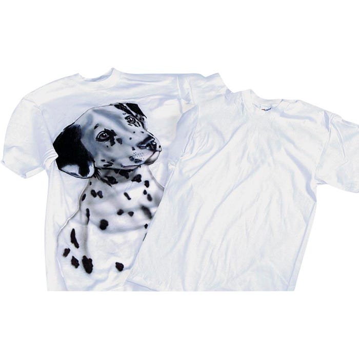Gildan Heavyweight Cotton-Blend T-Shirt, Crew Neck, Medium, White