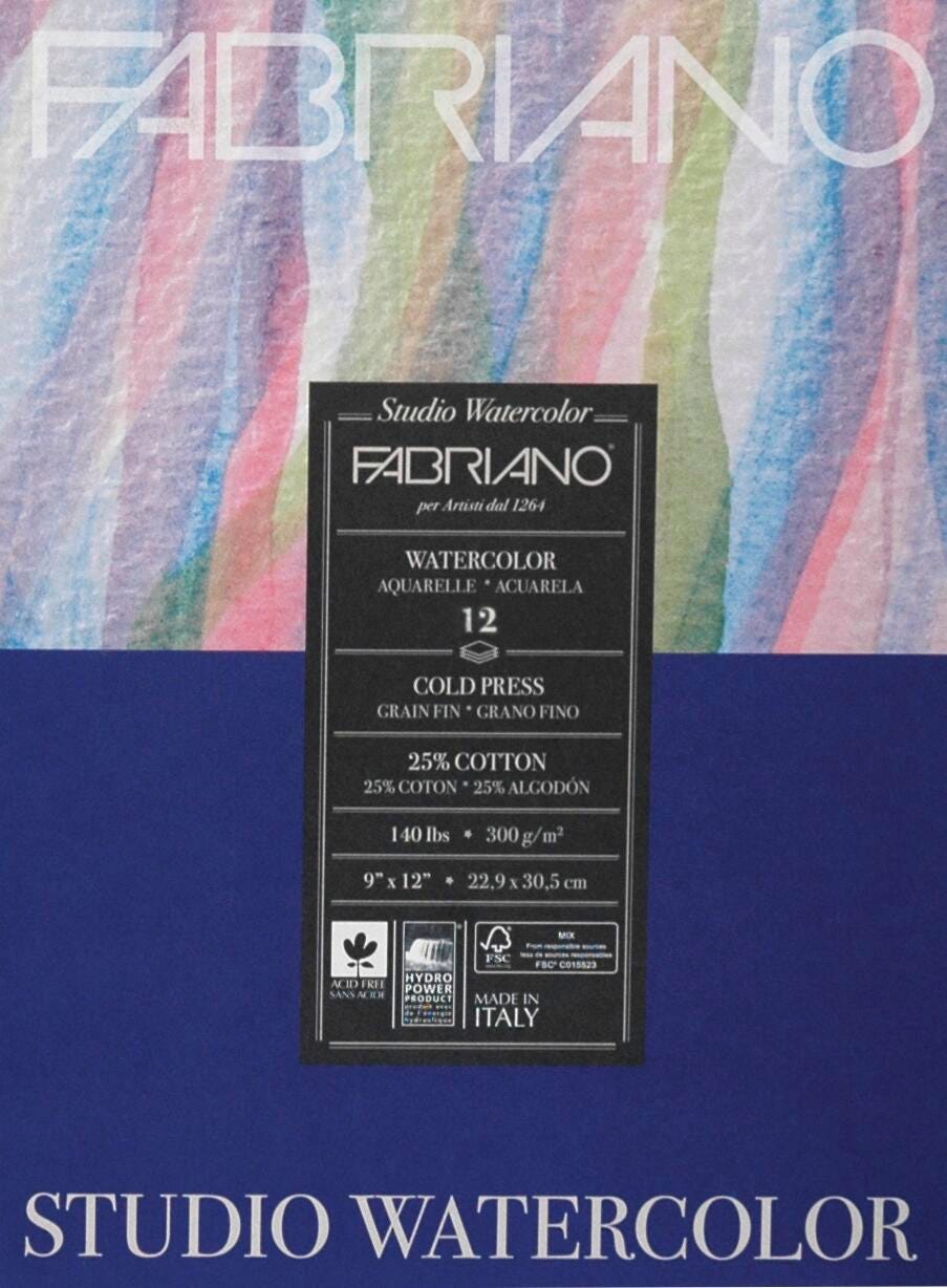 Watercolor Paper, Watercolor Pads, Item Number 408219