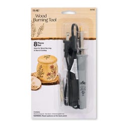 Plaid Enterprises Decorative Wood Burning Tool Kit, Set of 8
