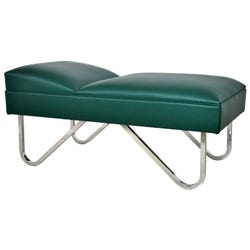 School Health S Pediatric Recovery Couch with Chrome Legs, 52 x 27 x 20 inches 4002632